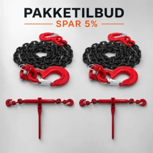 Kædesurring pakke 3.5 meter 10 mm.